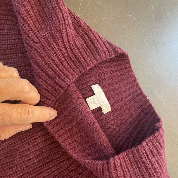 J.Jill XL burgundy sweater. - Picture 2 of 3